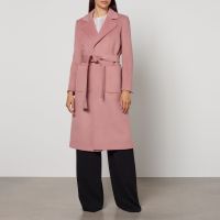 maxco runaway1 wool broadcloth coat - uk 10