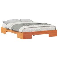 cama matrimonial  cama para adulto  estructura de cama marron 160 x 200 cm