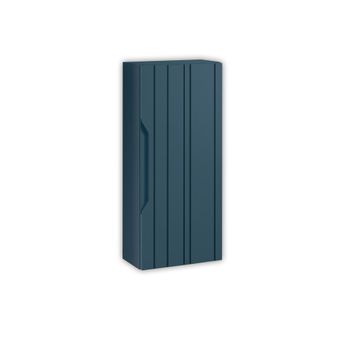 Armario Alto Solmira Azul En Mdf E Pet