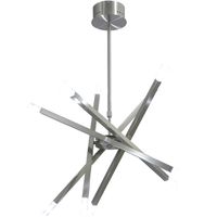 lampara de techo dora redondo 10xg4 12v alregxd71cm niquel