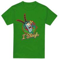 spongebob squarepants camiseta i sleigh para hombre