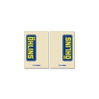 pegatina ohlins 230x150mm par
