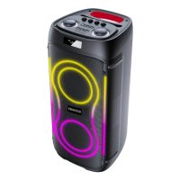 altavoces kenwood torre inalambricos 100w con bluetooth y efectos led