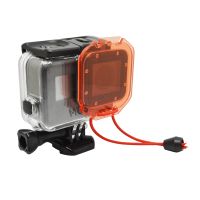 madrid gadget store - filtro rojo para carcasa de buceo agua mar gopro super suit hero7 hero6 hero5 black hero 2018