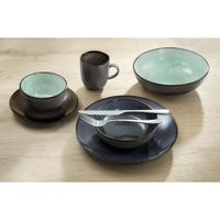 plato de ensalada  pasta x6 gres indigo