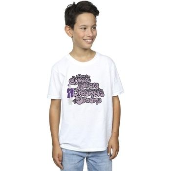 Willy Wonka Tops y Camisetas Dreamers Text para niño