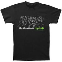 the beatles camiseta manga larga on apple para mujer
