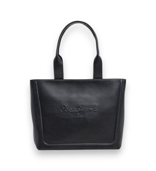 Pepe Jeans para mujer. PL0300163 Bolso Taya negro (OSFA), Casual, Poliuretano