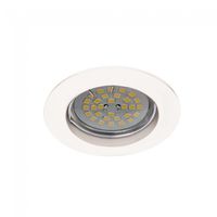 empotrable led basic fijo redondo blanco 8w