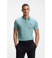 boss para hombre 50469055 polo paddy azul l casual algodon manga corta