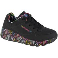 skechers zapatillas baskets uno lite cuir para nina