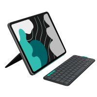 logitech flip folio funda con teclado para ipad pro m4 m5  ipad air de 11 m2 m3 m4