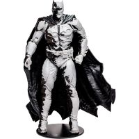 figura batman line art variant con comic black adam gold label dc articulada 18 cms