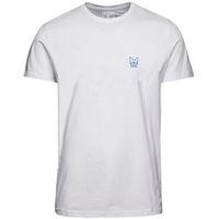 jack  jones camiseta 12280497 jjdenim logo tee ss o-neck jnr white para nino