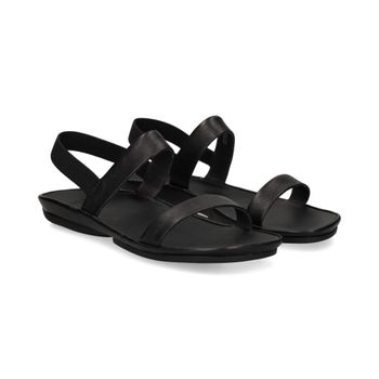 Camper Sandalias Planas Mujer - Negro Talla 37