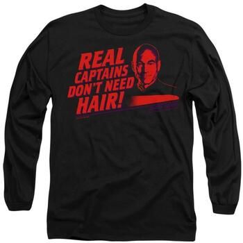 Star Trek Camiseta manga larga Real Captain para mujer
