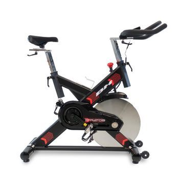 Bicicleta Indoor Bh Fitness Stratos H9178b, Acero, 128 X 57 X 131 Cm, Negro, Volante De Inercia 22 Kg, 130 Kg Máx.