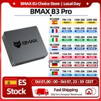 mini pc bmax b3 pro con windows 11 8 gb de ram ssd de 256 gb hdmi usb wifi de doble banda bluetooth dc 1000 mbps ethernet mini pc