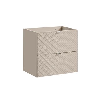 Mueble bajo lavabo 60cm paneles de melamina y de mdf cachemira