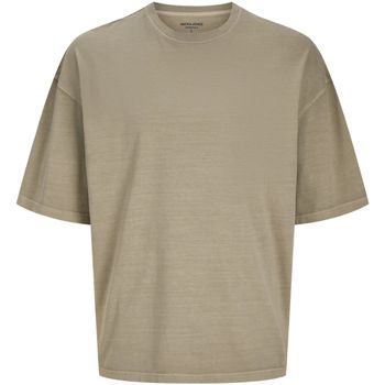 Jack & Jones Camiseta 12274792 JJECHARGE FADED TEE O-NECK SN JNR SILVER SAGE para niño