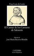 el cantar de los cantares de salomon