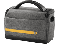 mochila - hama terra 135 pliester reciclado dos compartimentos laterales bandolera extraible gris