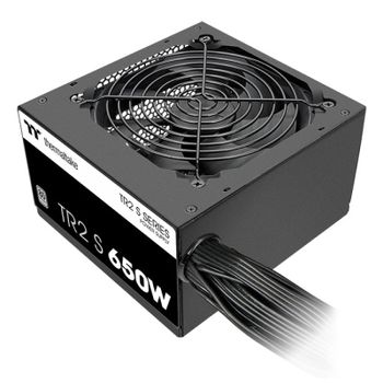Fuente de Alimentación Thermaltake 650W 80 PLUS Modelo PS-TRS-0650NNSAWE-2 Protección Avanzada