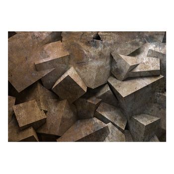 Papel Pintado 3d - Escalones De Piedra (350x245 Cm)