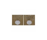 conjunto 2 cuadros moderno jarron