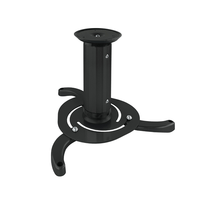 soporte techo video-proyector tooq 10kg 8-17cm negro