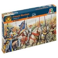 italeri 6026 - figuras guerreros franceses guerra de los 100 anos - escala 172
