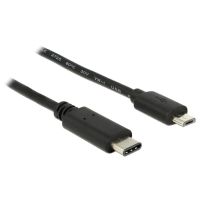 cable usb delock 83602 1 m usb 20 usb c a micro-usb b negro