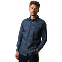 maine camisa manga larga dh7863 para hombre