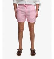 superdry para hombre m7110520a shorts merchant lino rosa xl casual
