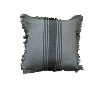 Funda de cojín de algodón kila 45x45 gris