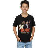 acdc tops y camisetas highway to hell para nino