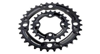 Juego de platos de turbina race face 104 64 mm negro