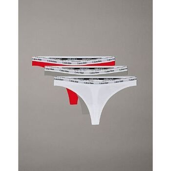 Calvin Klein Jeans Braguitas BRAGUITA THONG 3PK MUJER para mujer