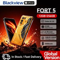 telefono inteligente blackview fort 5 pantalla ips hd de 678 pulgadas mediatek 12g256gb 108mp bateria de 5000 mah telefono movil resistente para exteriores