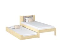 cama individual con cajon para colchon n02 pino incoloro