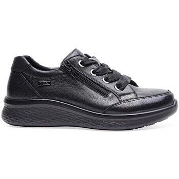 G Comfort Zapatillas de senderismo BLUCHER IMPERMEABLE 811 PIEL NEGRA para mujer