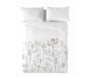 Sandal - funda nórdica estampada cama 150 - algodón extrasuave - incluye 2 fundas de almohada - zuri stone