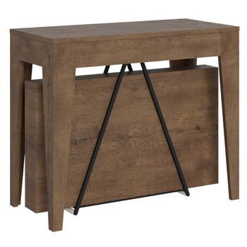 Consola Extensible 90x42/198 Cm Zima Small Nogal