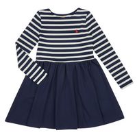 polo ralph lauren vestido ls cn dr-dresses-day dress para nina