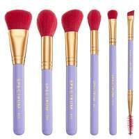 Spectrum Travel Books Los Angeles 6 Piece Makeup Brush Set