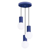 lampara colgante mido ultramarino 3 luces