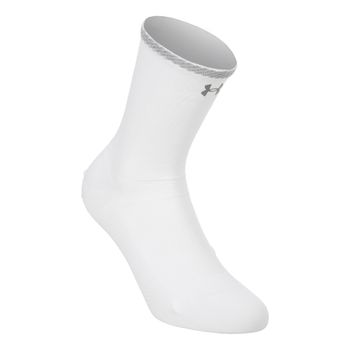 Under Armour Velociti Lite Crew  Calcetines para correr Unisex-blanco, blanco