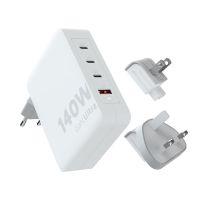 cargador xtorm xvc2140 gan ultra 140w 4 puertos usb-c y usb-a compacto universal