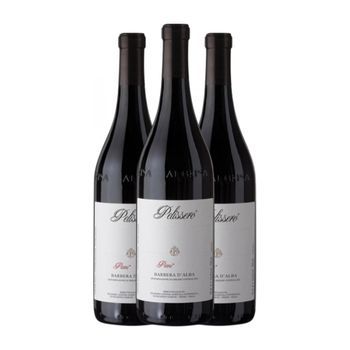 Pelissero Vino Tinto Piani Barbera 75 Cl 13.5% Vol. (pack De 3 Unidades)