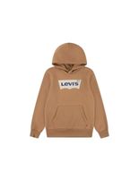 sudadera levis batwing screenprint hoodie nino marron